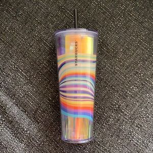 🪐👽FLASH SALE👽🪐 Starbucks Rainbow Tumbler 🌈